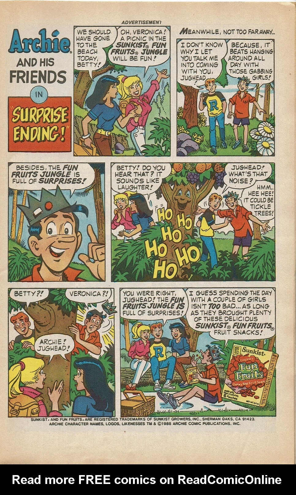 Read online Jughead (1987) comic -  Issue #7 - 9