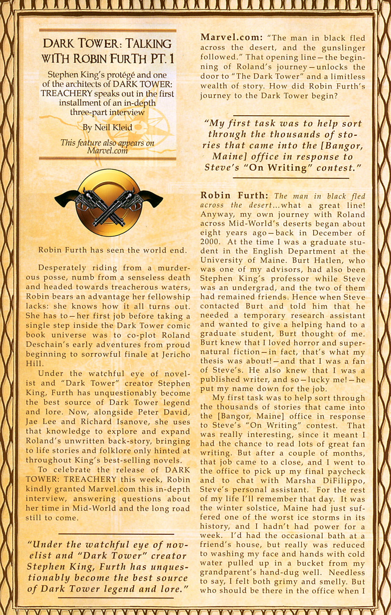 Read online Dark Tower: Treachery comic -  Issue #2 - 28