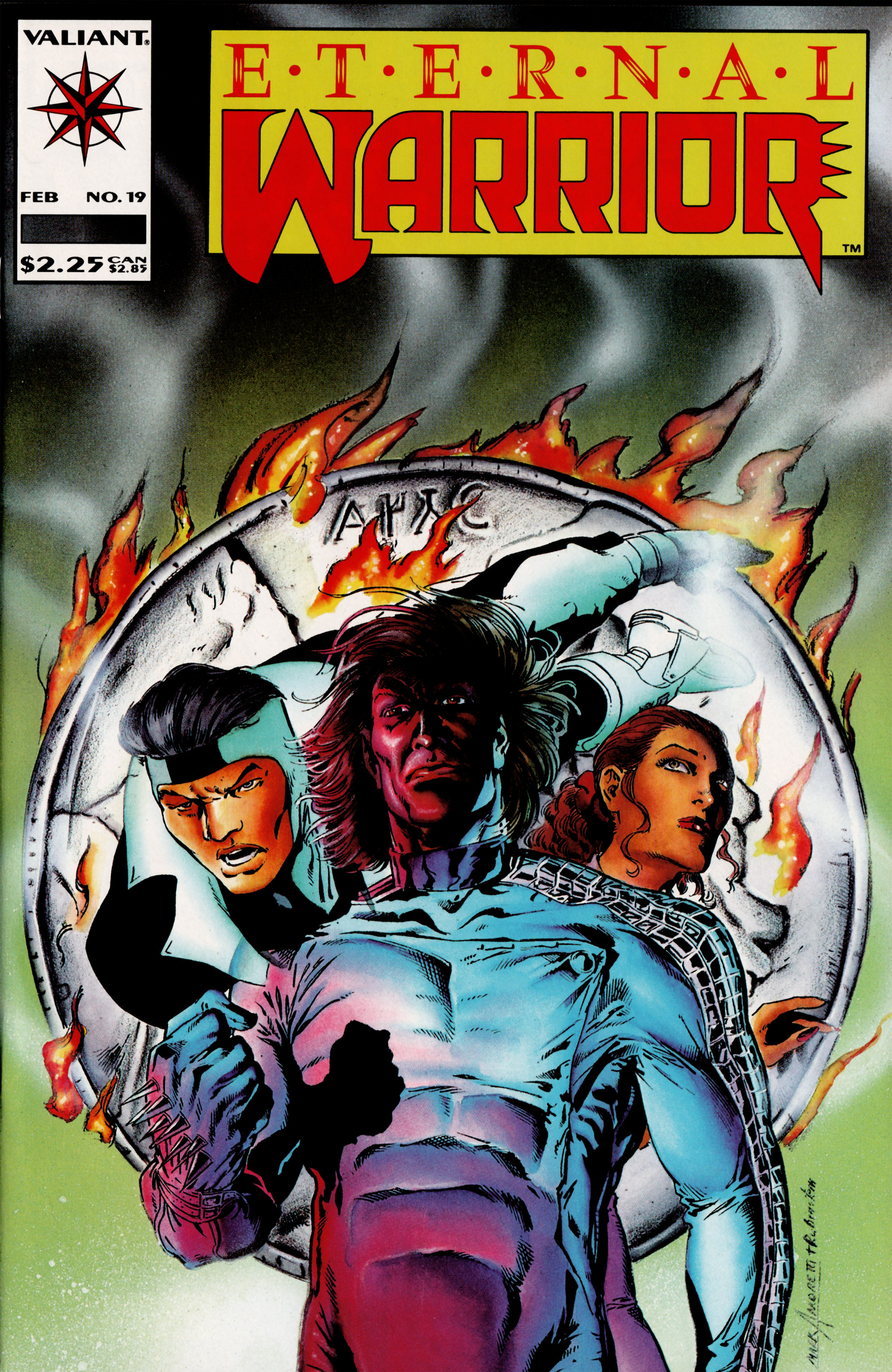 Read online Eternal Warrior (1992) comic -  Issue #19 - 1