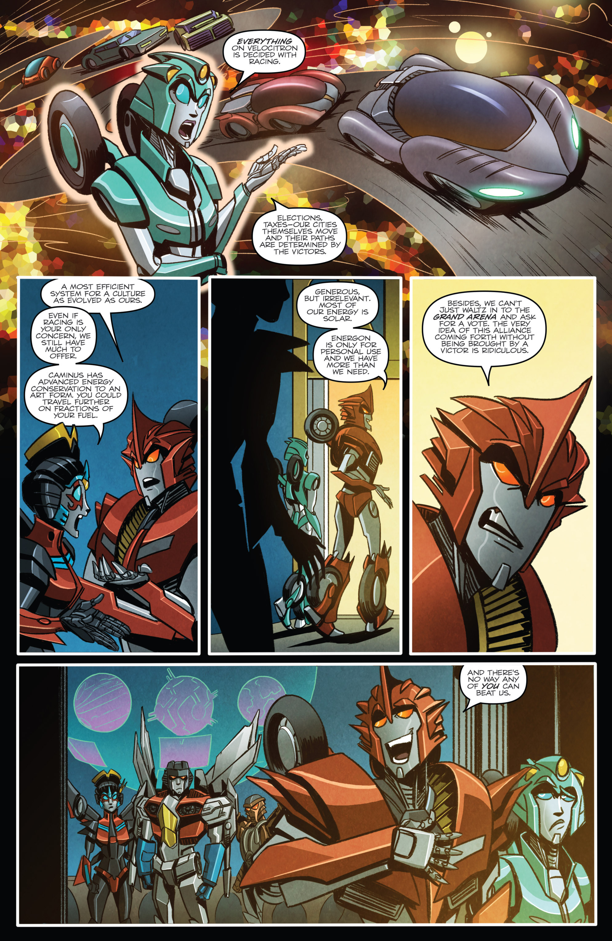 Read online The Transformers: Windblade (2015) comic -  Issue #4 - 13
