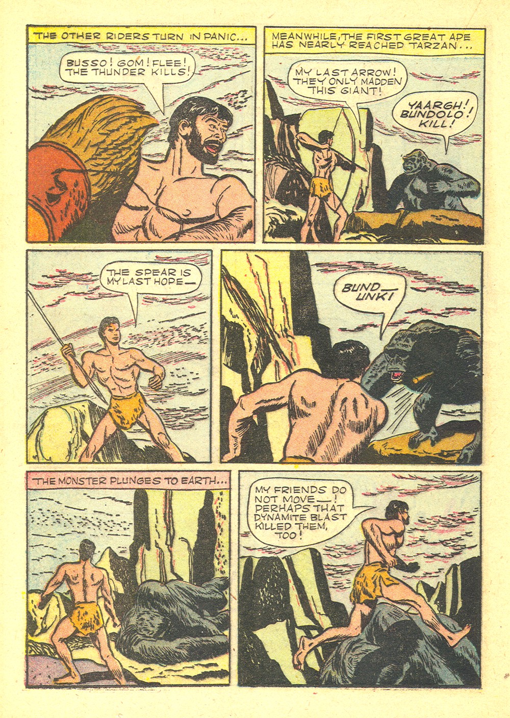 Read online Tarzan (1948) comic -  Issue #24 - 20