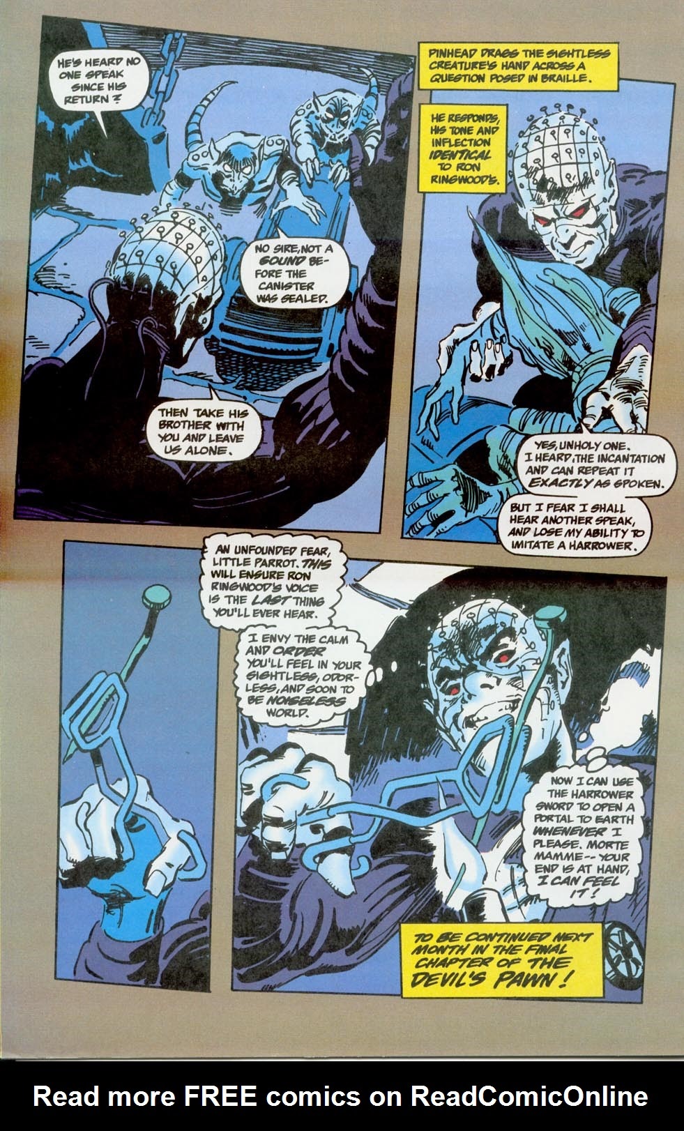 Read online Clive Barker's The Harrowers comic -  Issue #5 - 22