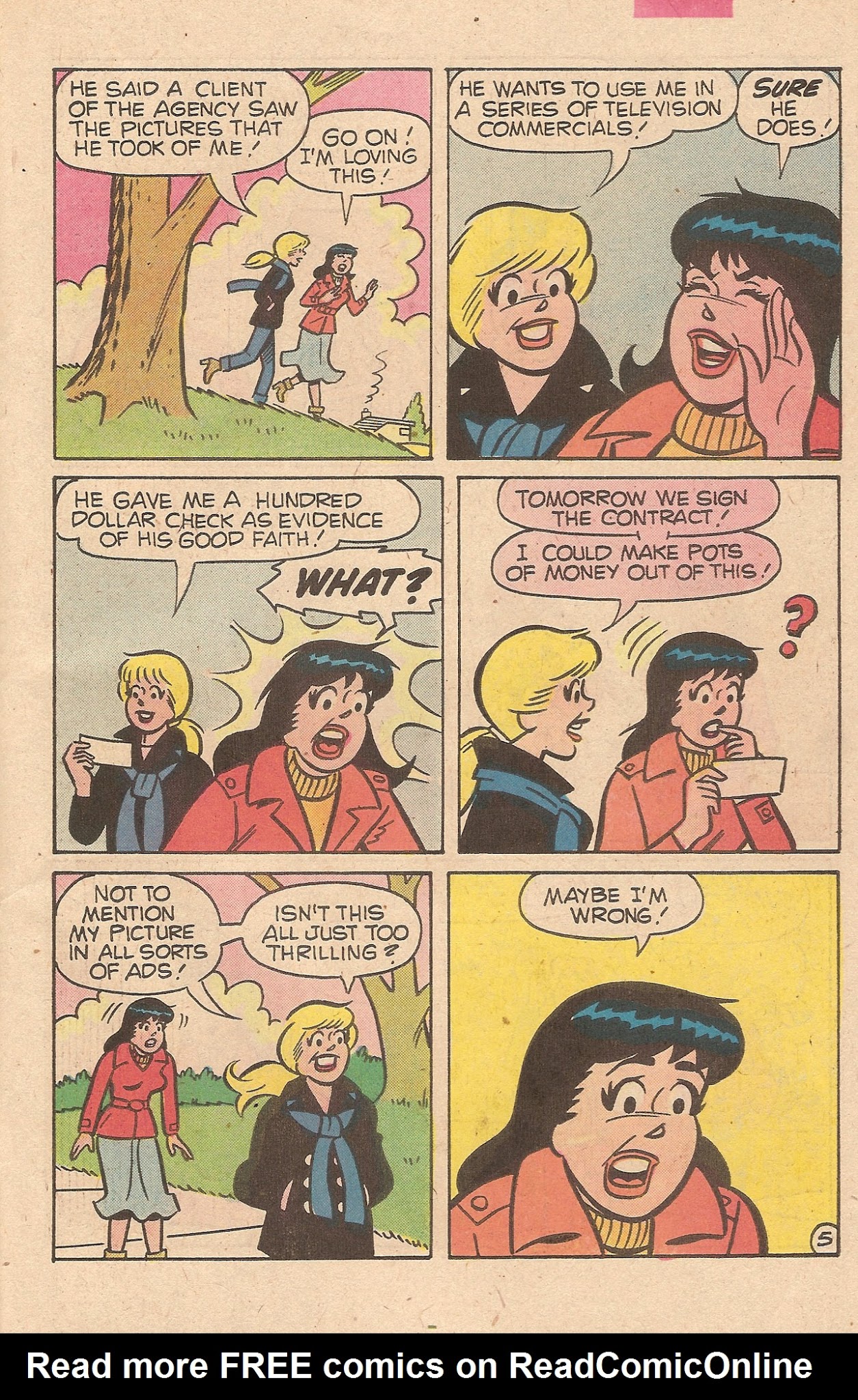 Read online Archie's Girls Betty and Veronica comic -  Issue #290 - 31