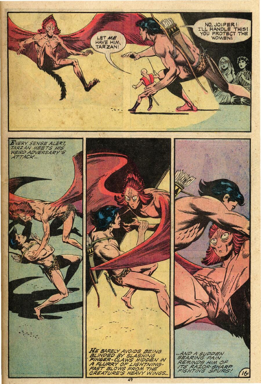 Read online Tarzan (1972) comic -  Issue #231 - 51