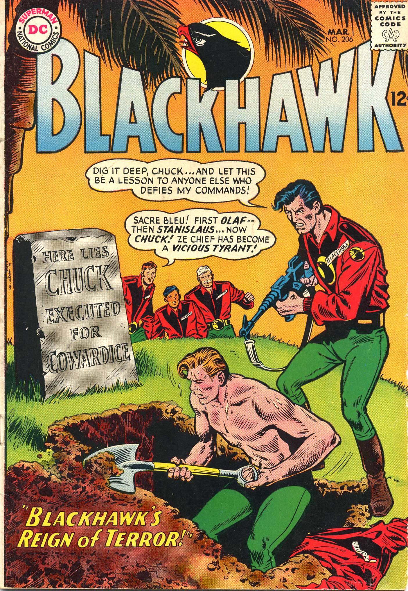 Read online Blackhawk (1957) comic -  Issue #206 - 2