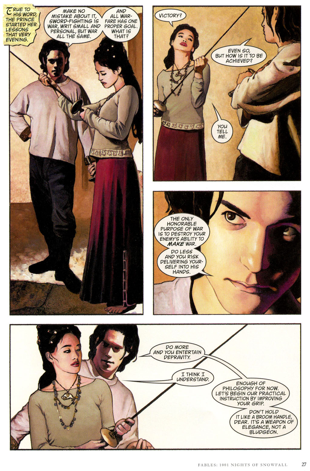 Read online Fables: 1001 Nights of Snowfall comic -  Issue # Full - 27