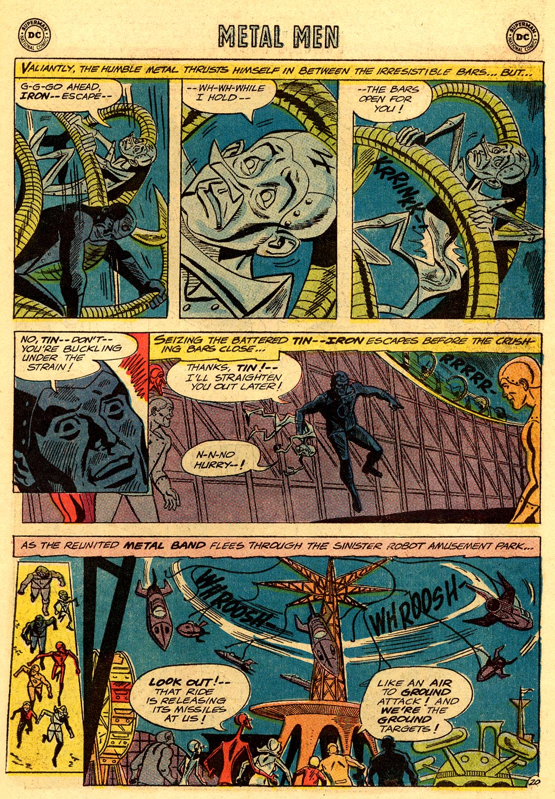 Read online Metal Men (1963) comic -  Issue #8 - 27