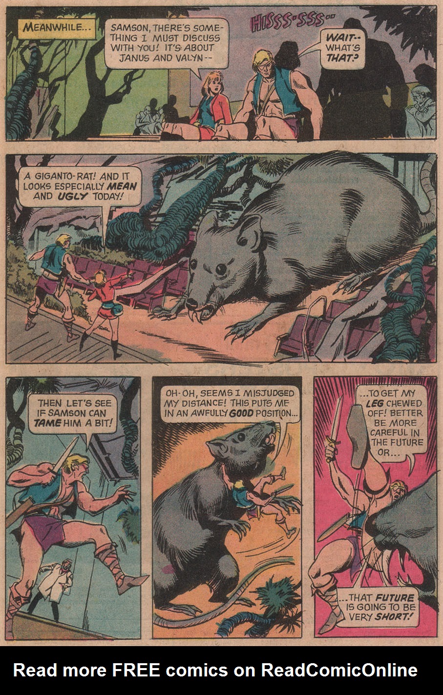 Read online Mighty Samson (1964) comic -  Issue #25 - 13