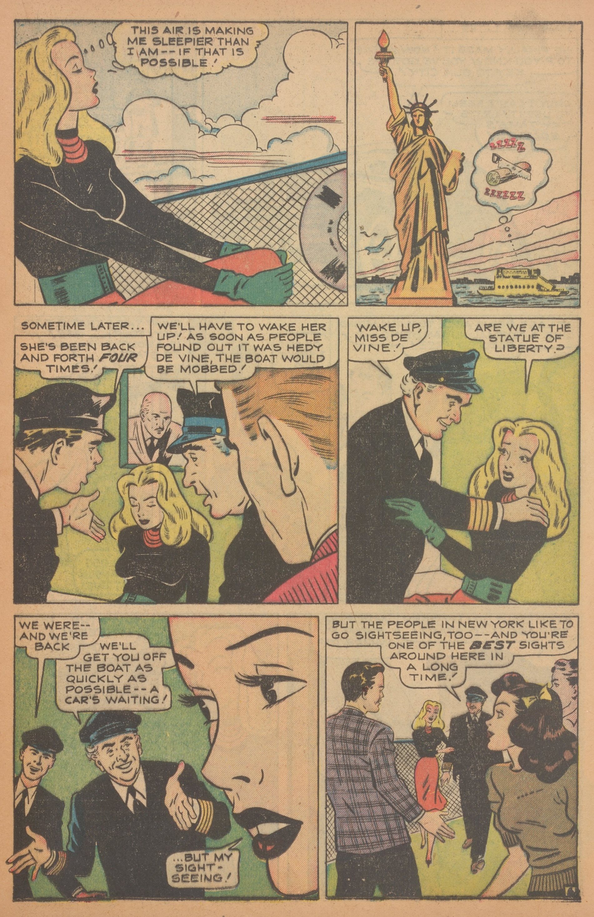 Read online Nellie The Nurse (1945) comic -  Issue #18 - 21