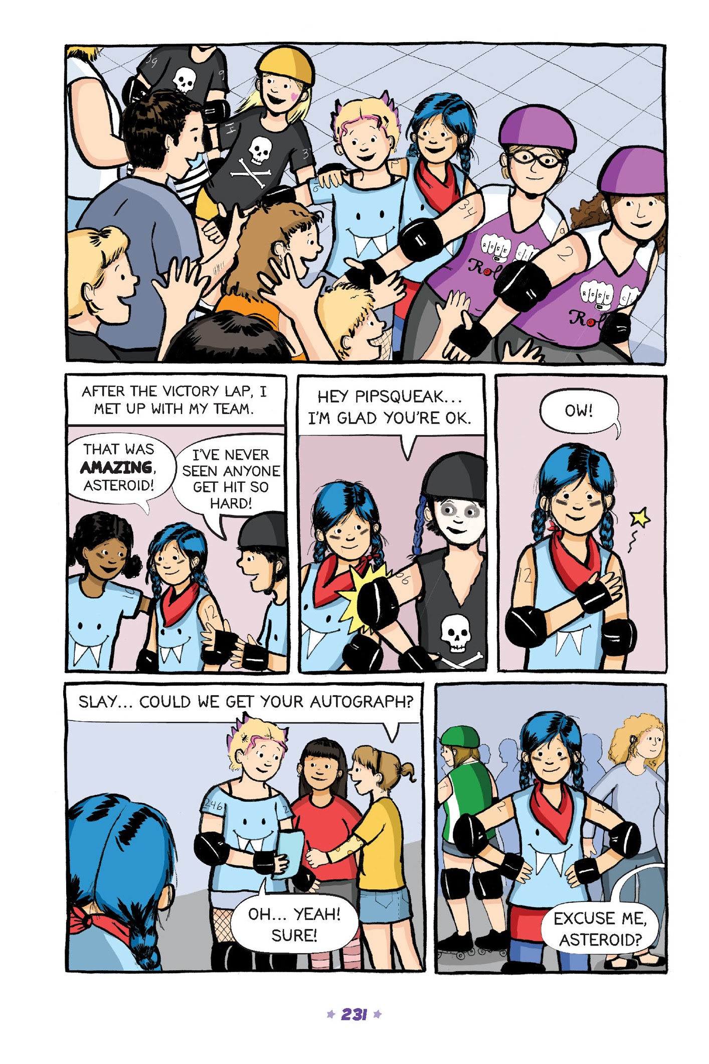 Read online Roller Girl comic -  Issue # TPB (Part 3) - 28