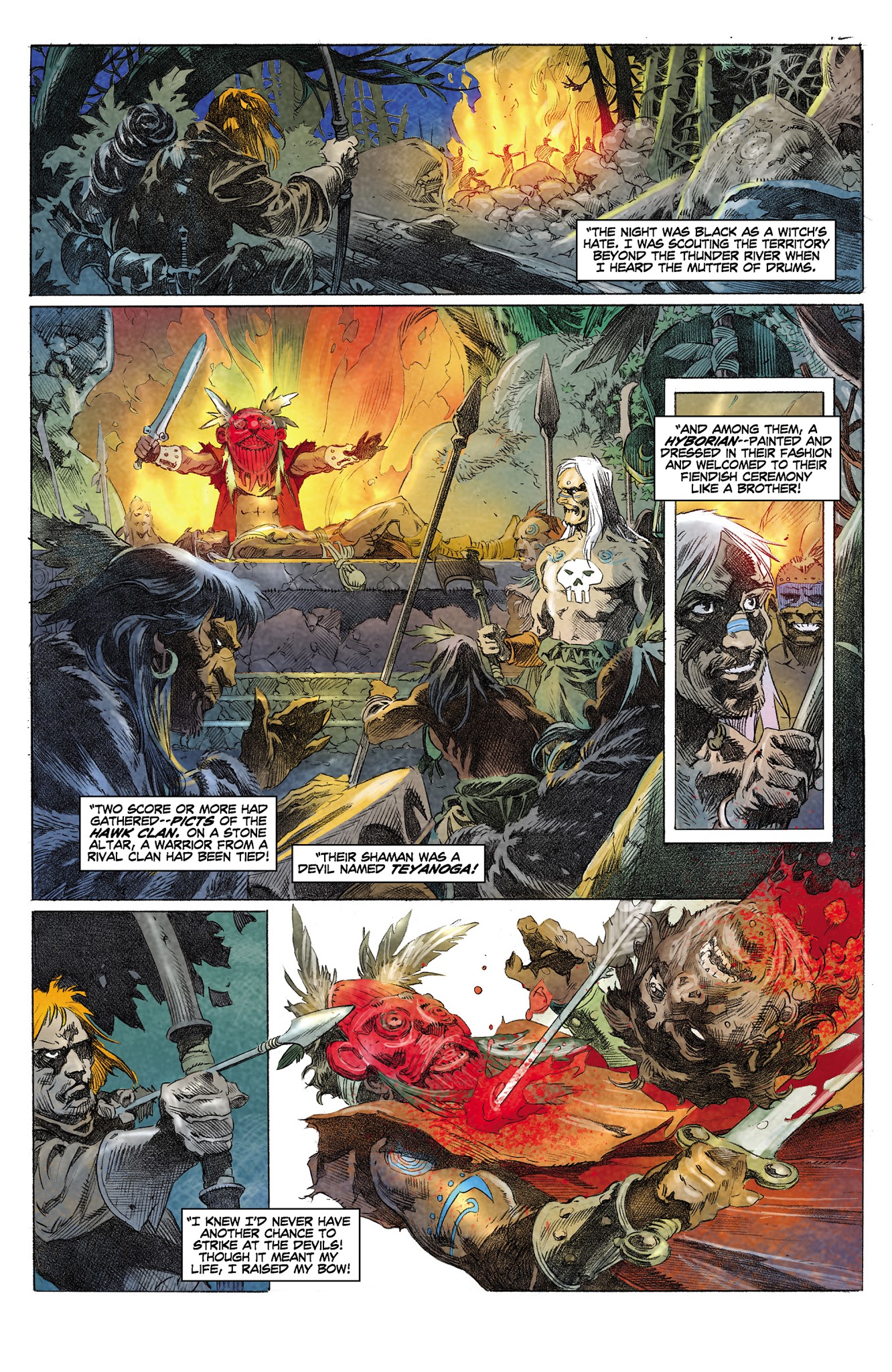Read online King Conan: Wolves Beyond the Border comic -  Issue #1 - 14