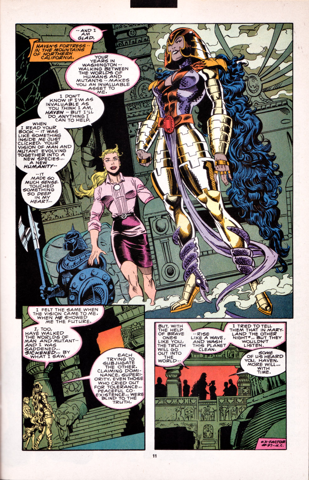 Read online X-Factor (1986) comic -  Issue #99 - 9