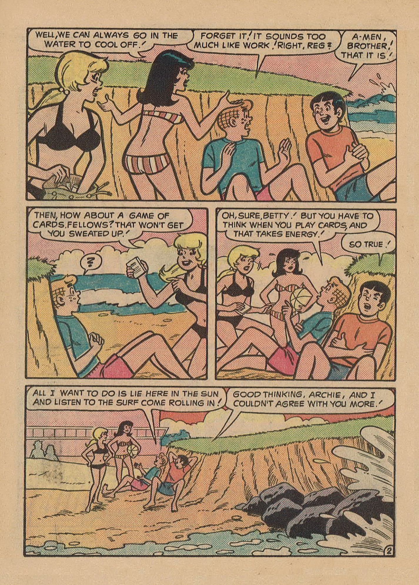 Read online Betty and Veronica Digest Magazine comic -  Issue #9 - 58