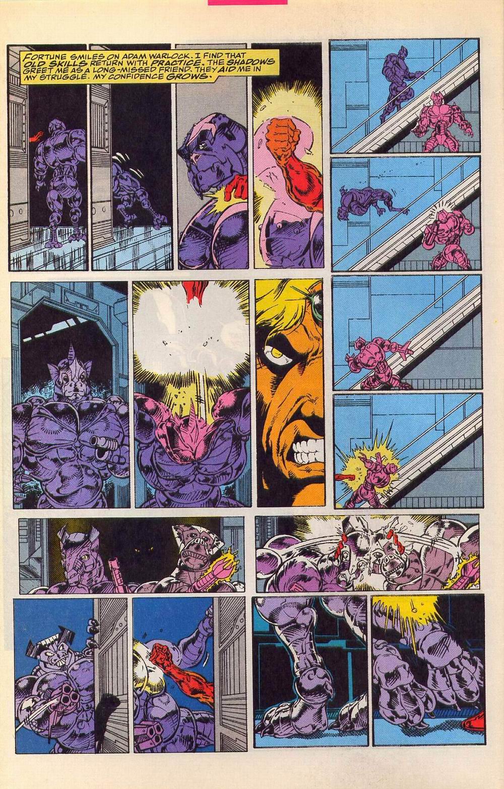 Read online Warlock and the Infinity Watch comic -  Issue #5 - 12