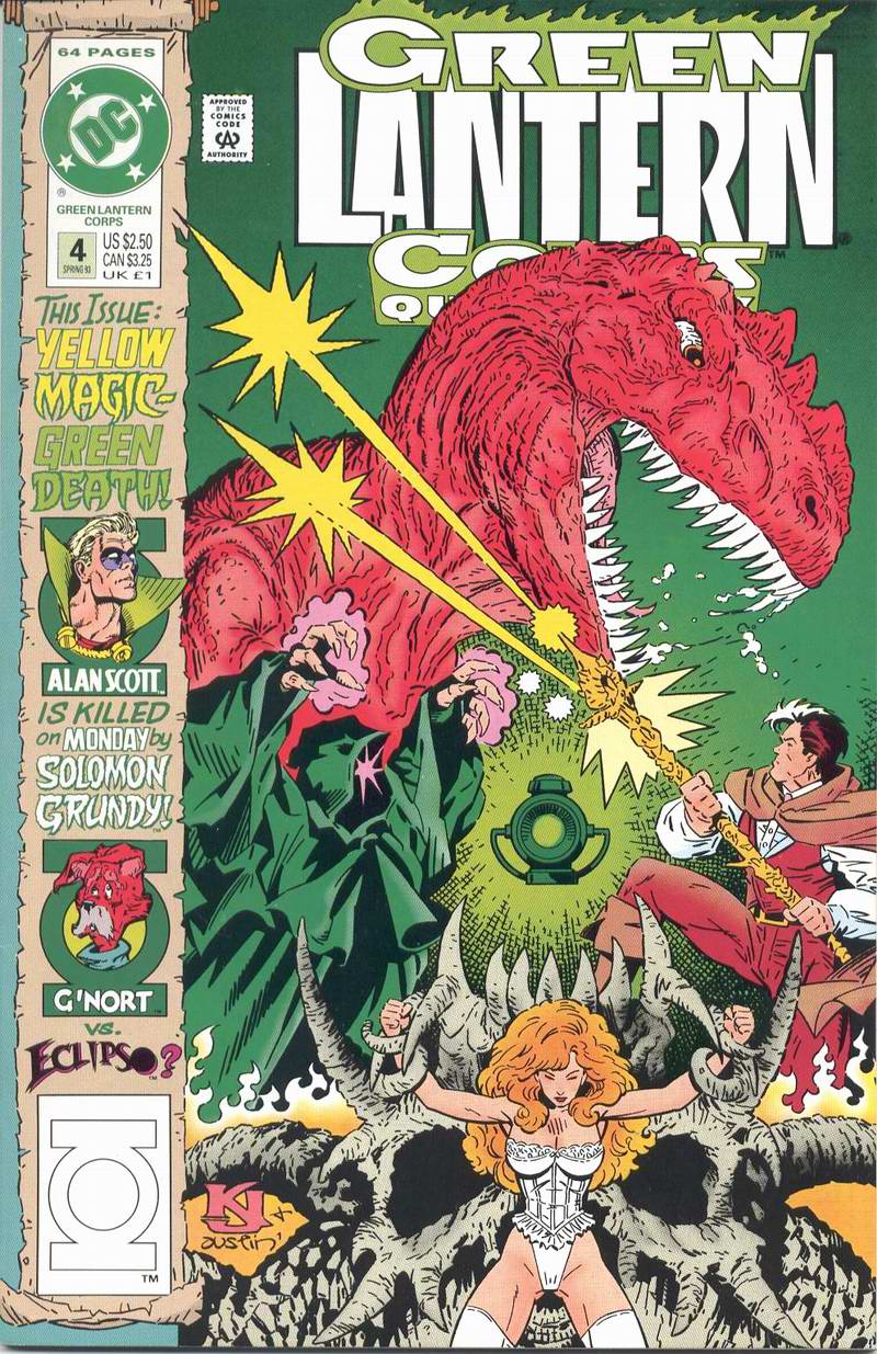 Read online Green Lantern Corps Quarterly comic -  Issue #4 - 1