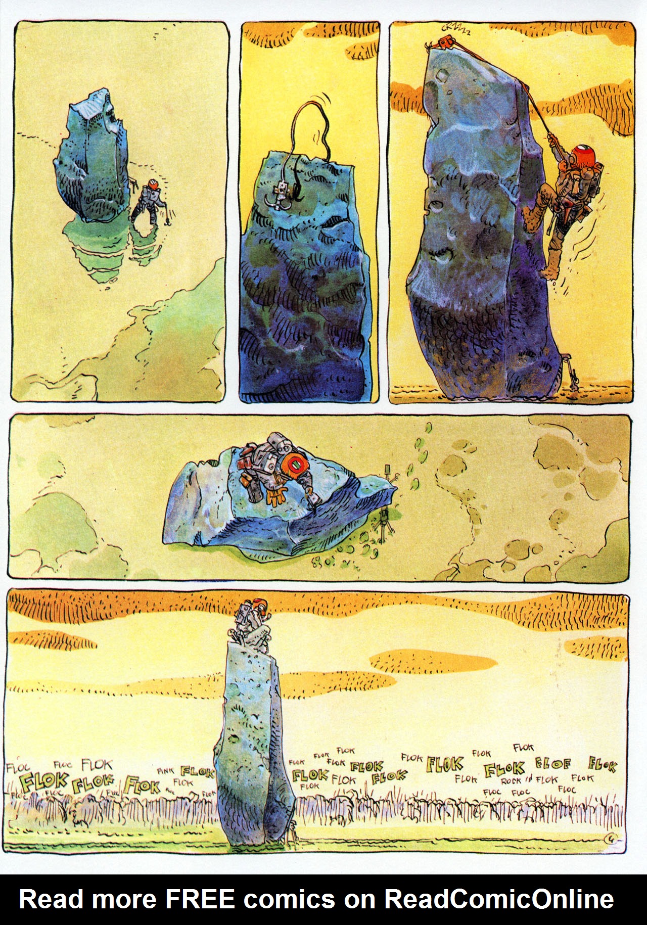 Read online Epic Graphic Novel: Moebius comic -  Issue # TPB 4 - 68