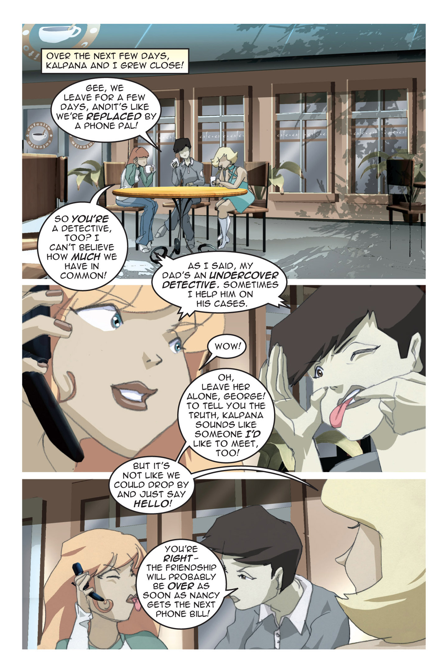 Read online Nancy Drew comic -  Issue #3 - 92