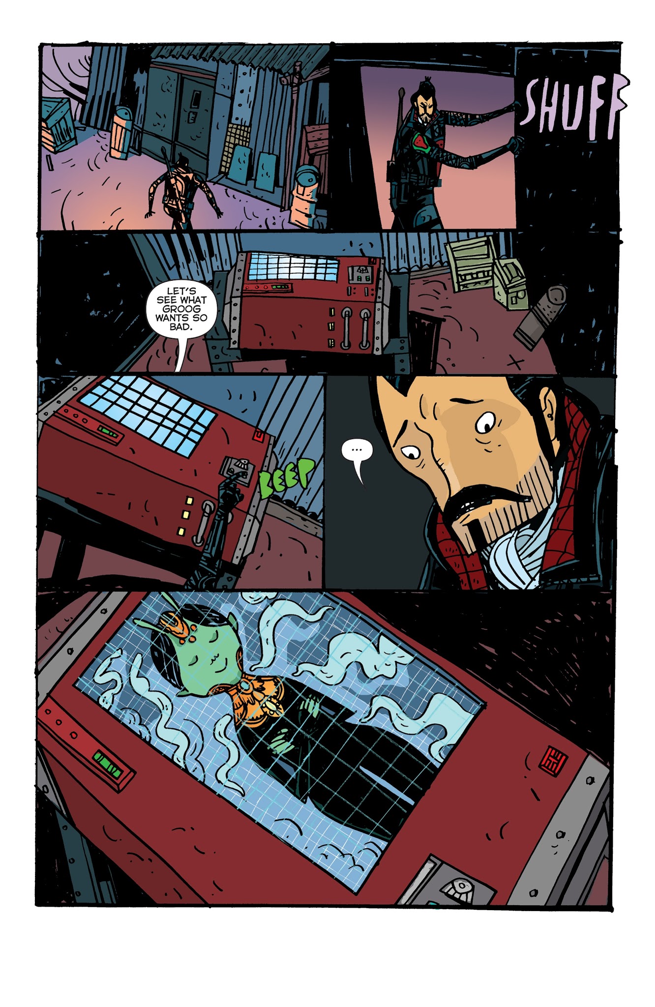 Read online Samurai Jack: Quantum Jack comic -  Issue #1 - 12