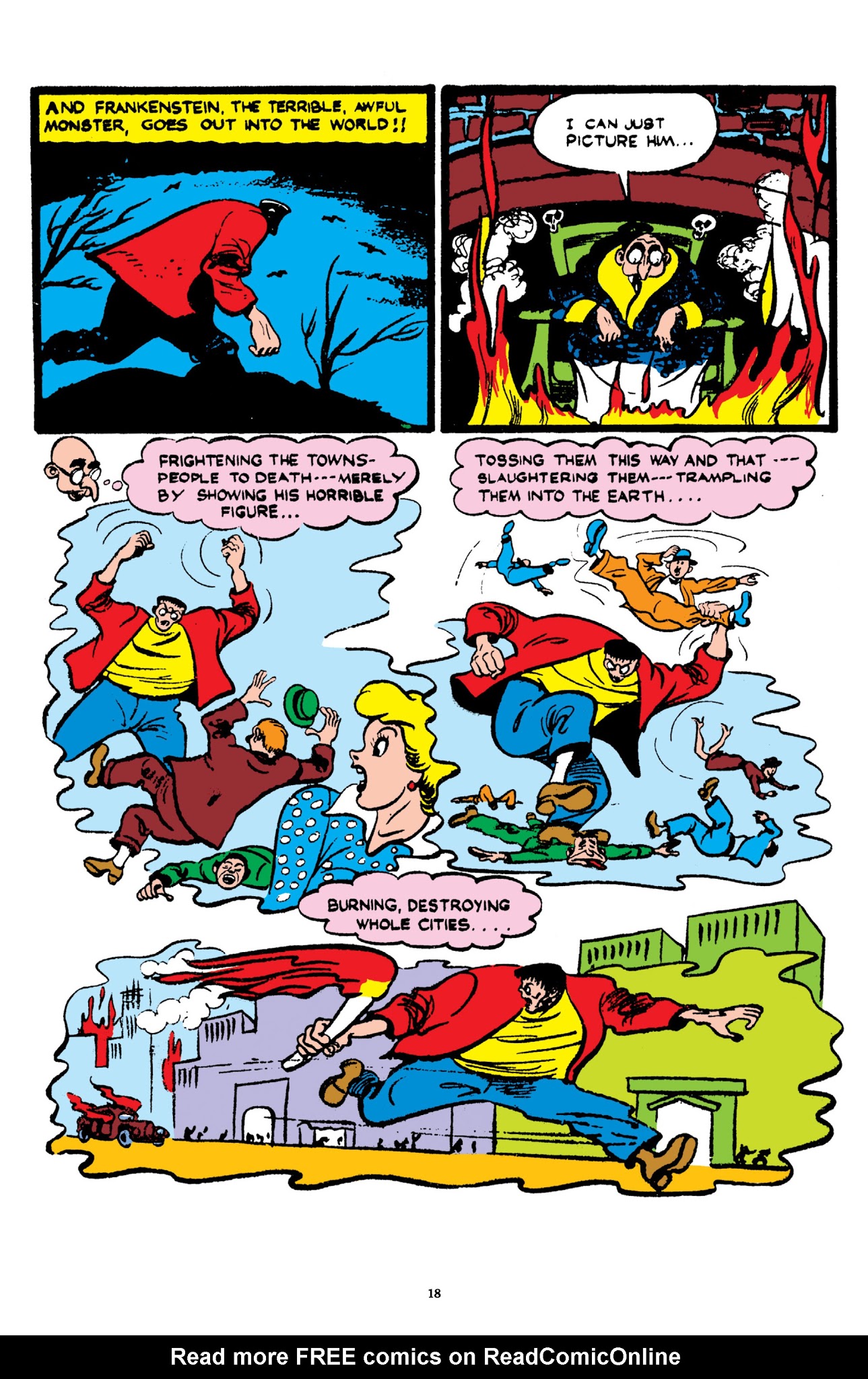 Read online Frankenstein: The Mad Science of Dick Briefer comic -  Issue # TPB - 19