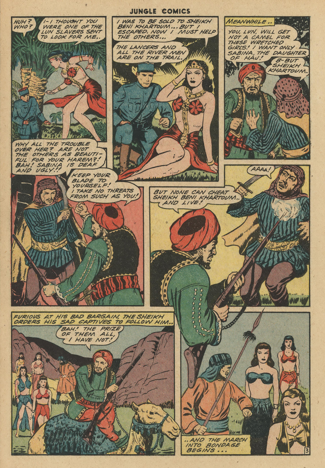 Read online Jungle Comics comic -  Issue #54 - 38