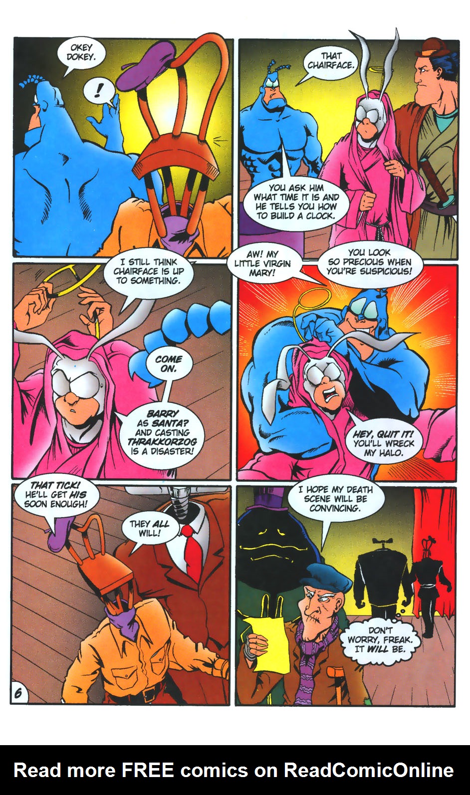 Read online The Tick's Big Xmas Trilogy comic -  Issue #3 - 9