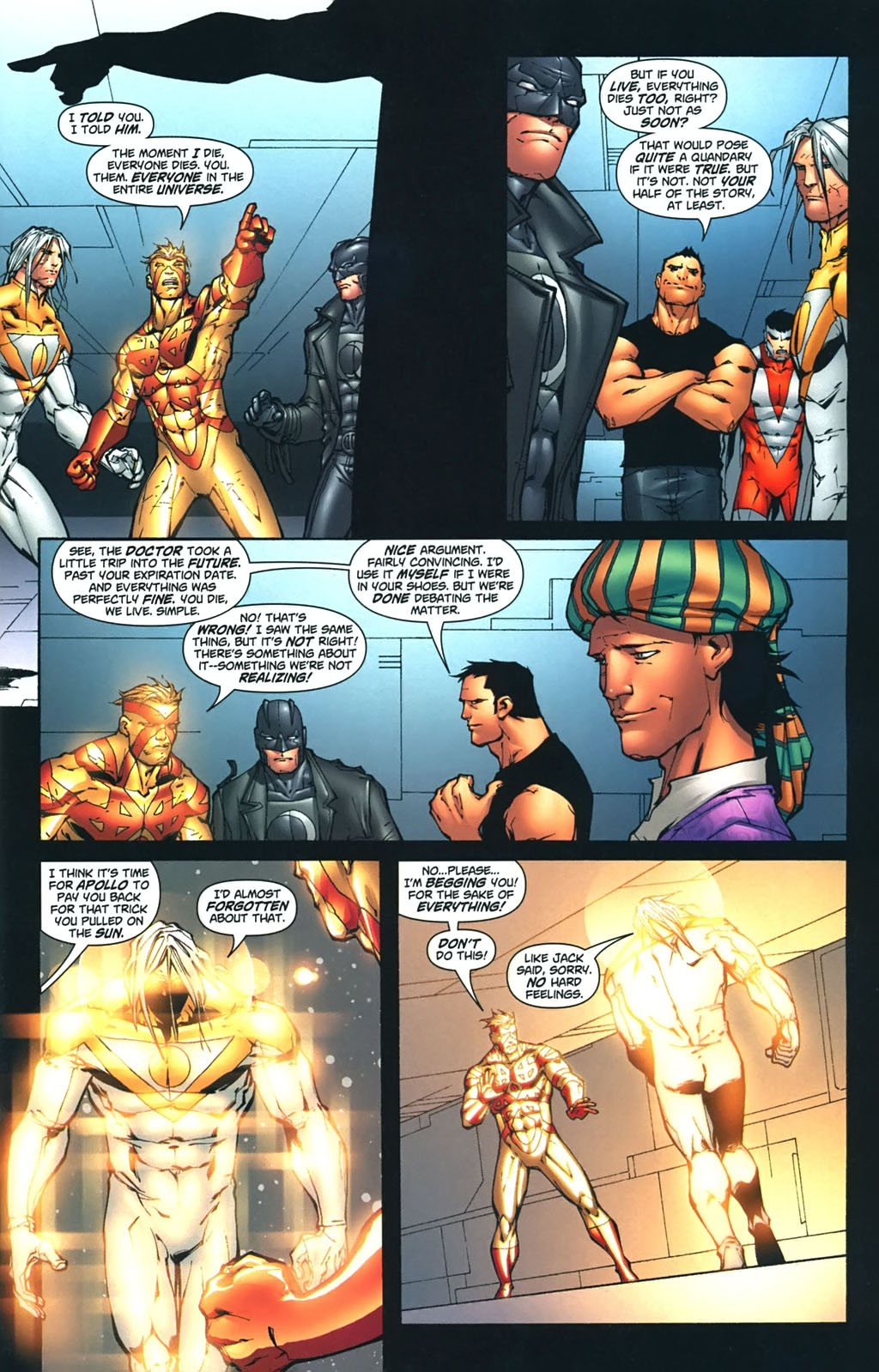 Read online Captain Atom: Armageddon comic -  Issue #9 - 4
