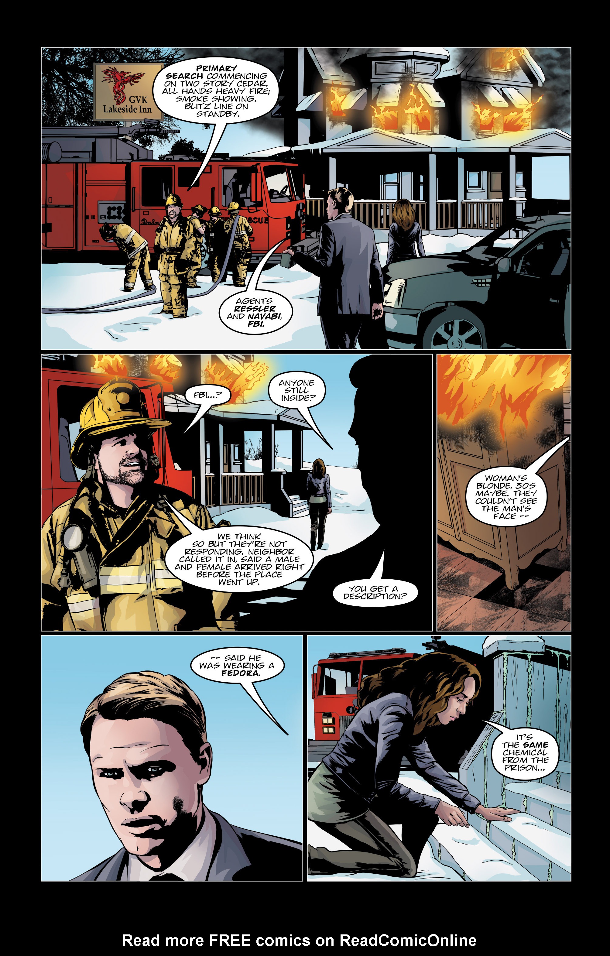 Read online The Blacklist comic -  Issue #7 - 6