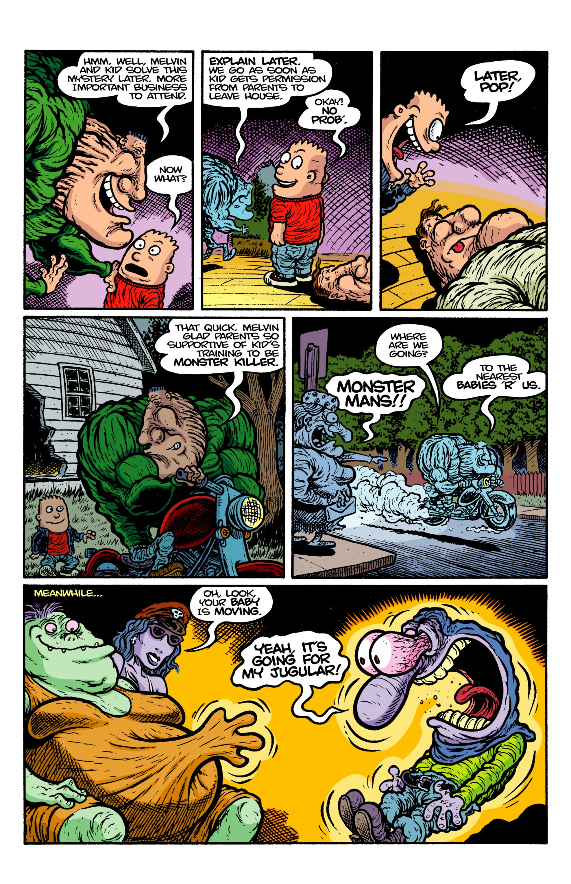 Read online Weird Melvin comic -  Issue #4 - 22