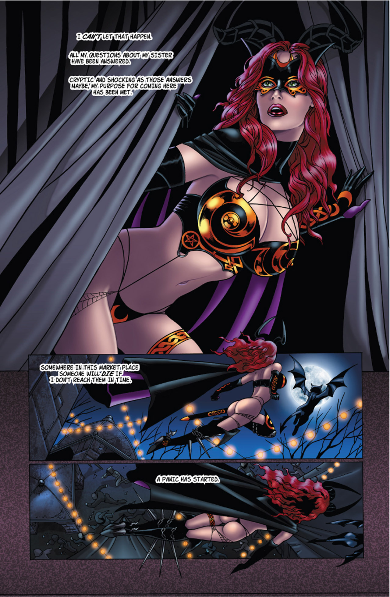 Read online Tarot: Witch of the Black Rose comic -  Issue #55 - 17