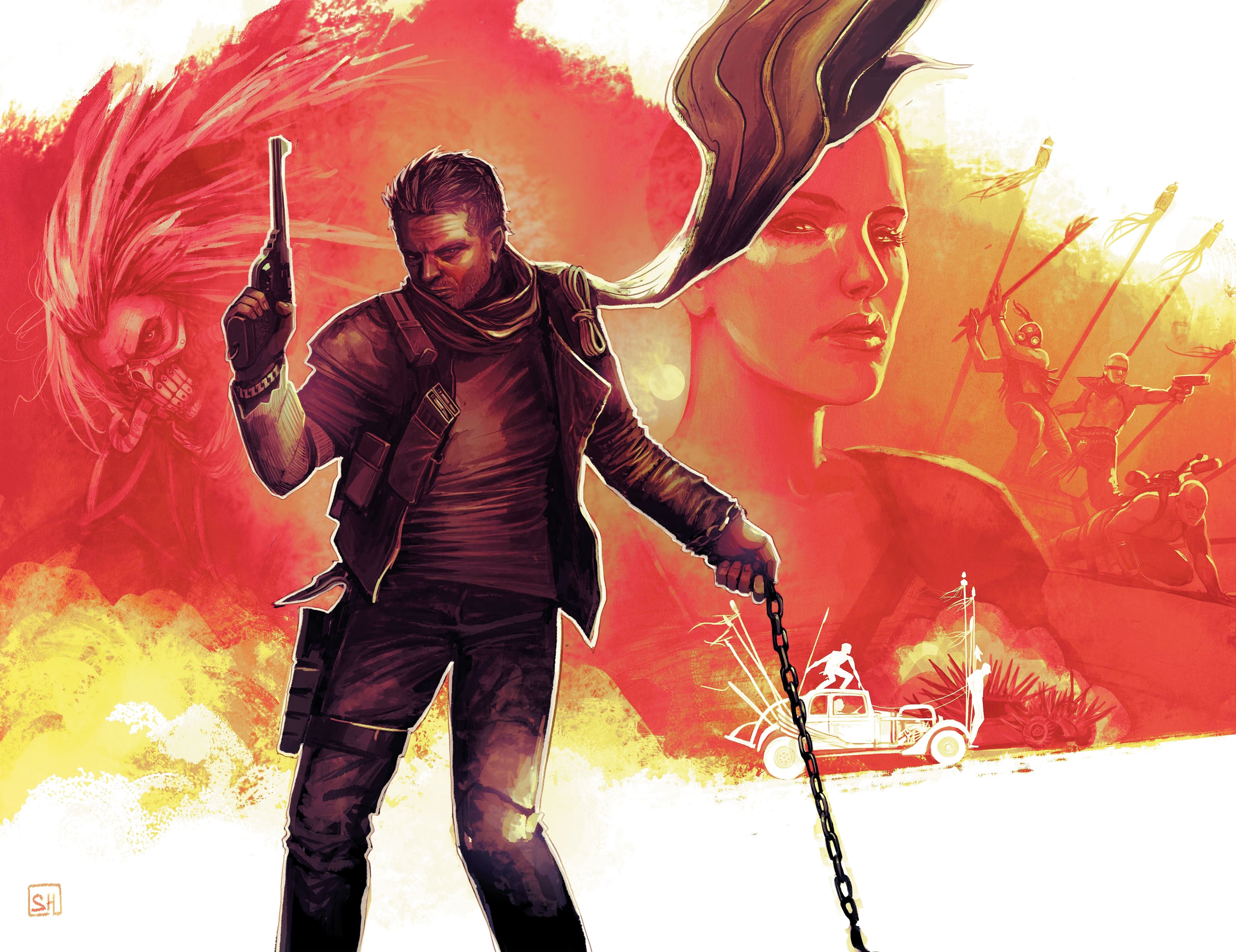 Read online Mad Max: Fury Road Inspired Artists Deluxe Edition comic -  Issue # TPB - 66