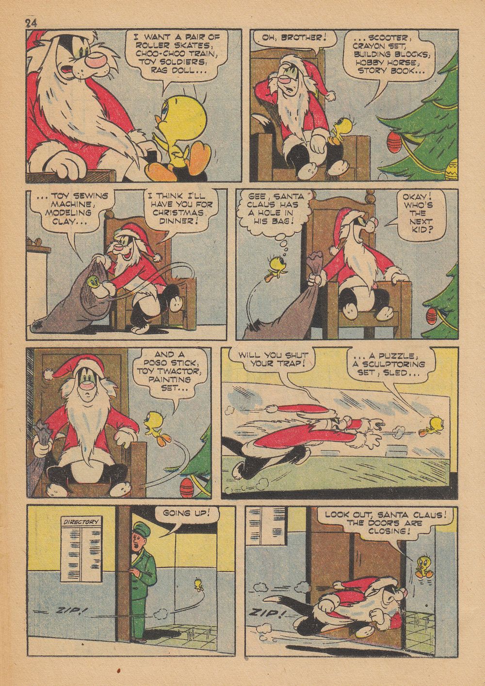 Read online Bugs Bunny's Christmas Funnies comic -  Issue # TPB 5 - 26