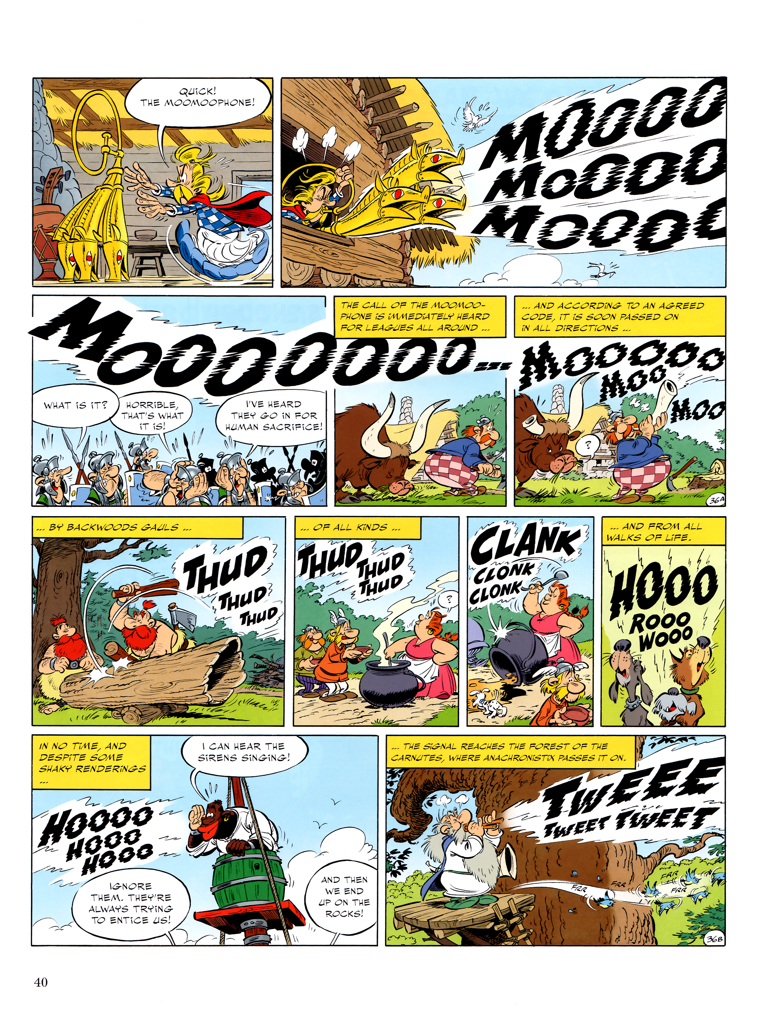 Read online Asterix comic -  Issue #36 - 41
