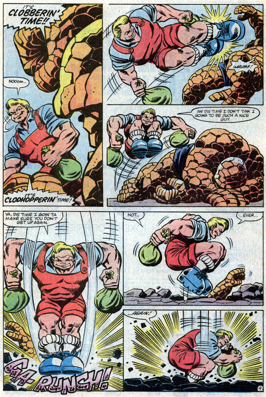 Read online The Thing comic -  Issue #7 - 10
