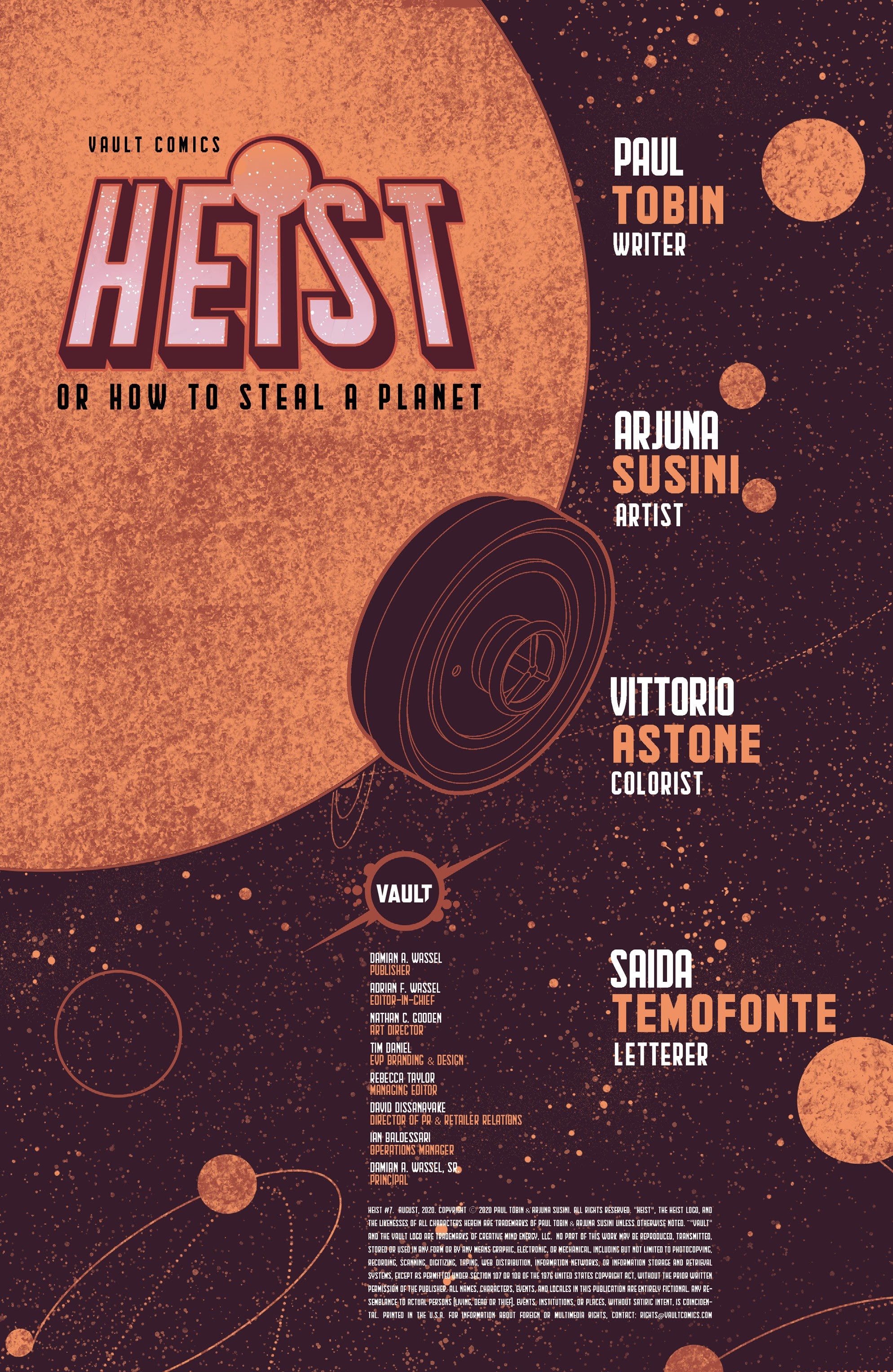 Read online Heist, Or How to Steal A Planet comic -  Issue #7 - 3
