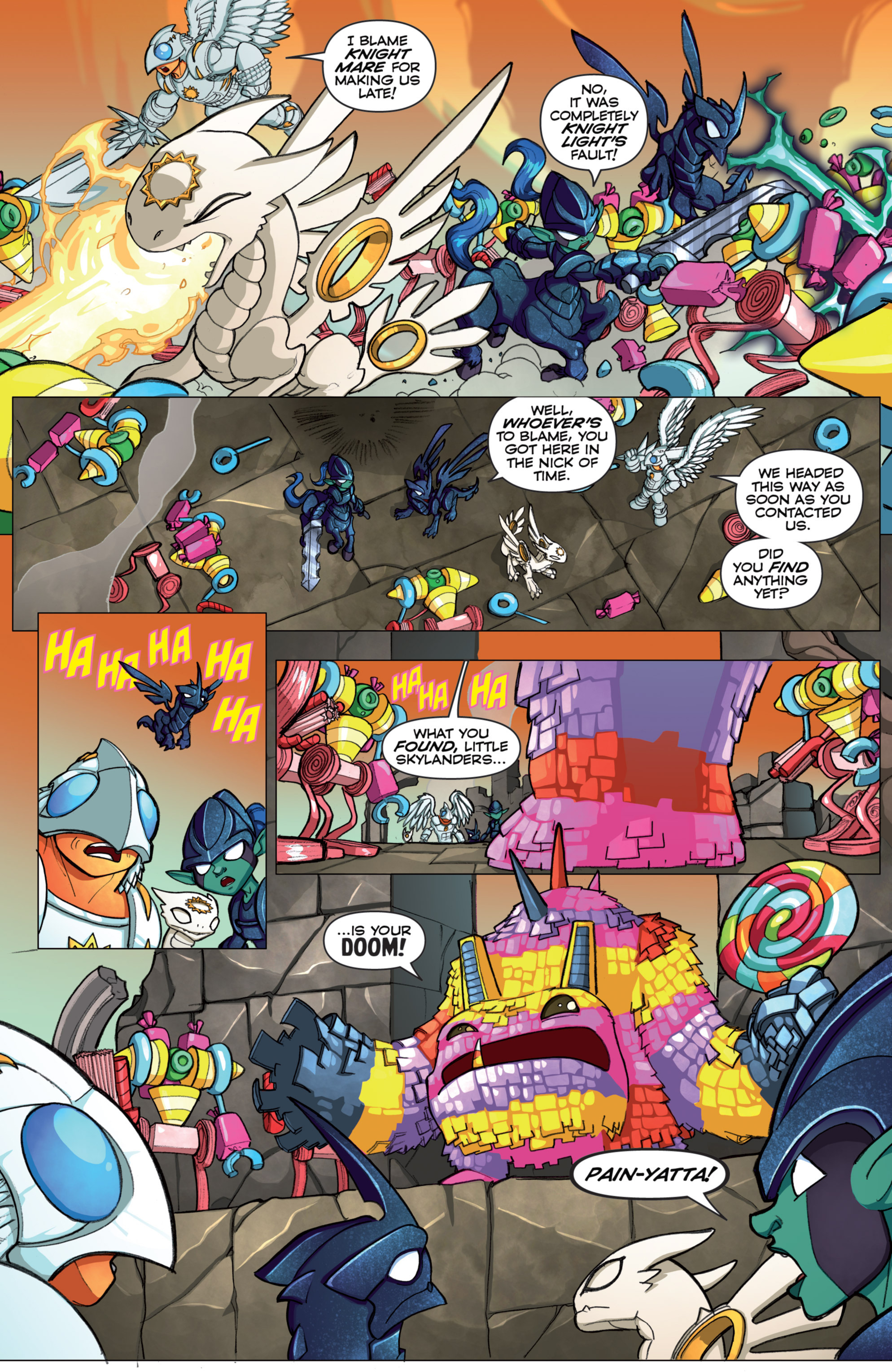 Read online Skylanders comic -  Issue #10 - 20