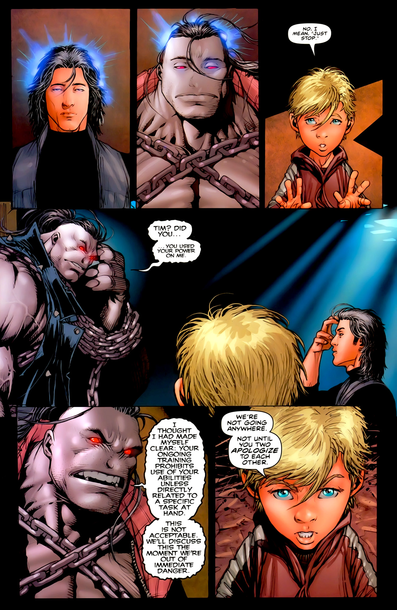 Read online The Darkness/Pitt comic -  Issue #3 - 16