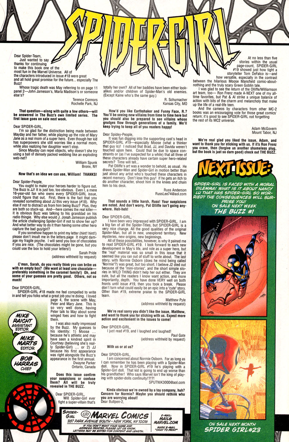 Read online Spider-Girl (1998) comic -  Issue #22 - 24