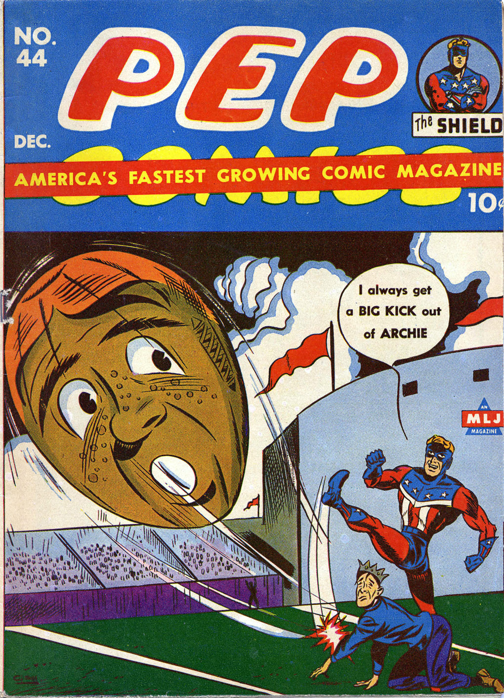 Read online Pep Comics comic -  Issue #44 - 1