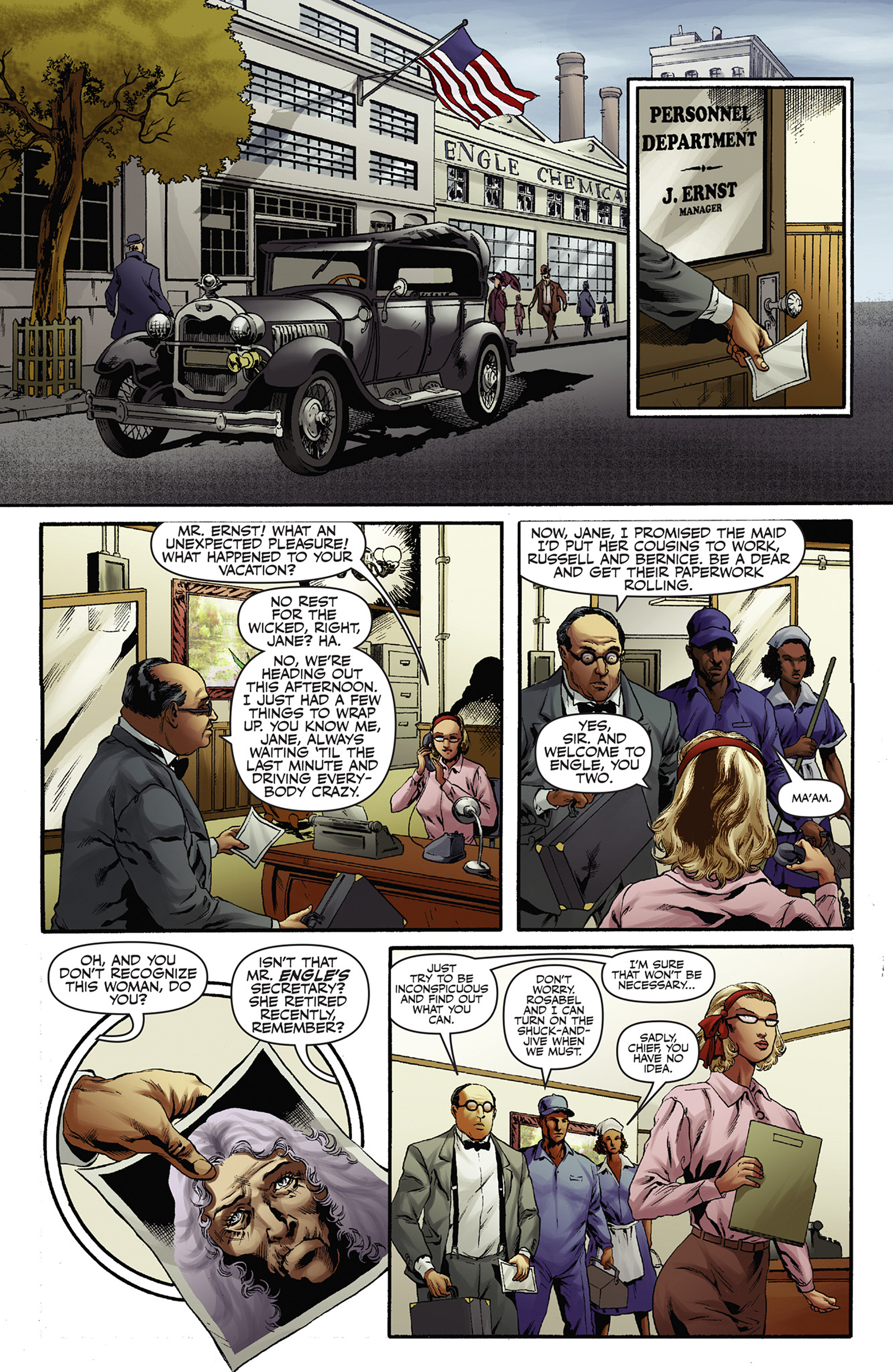 Read online Justice Inc.: The Avenger comic -  Issue #2 - 11