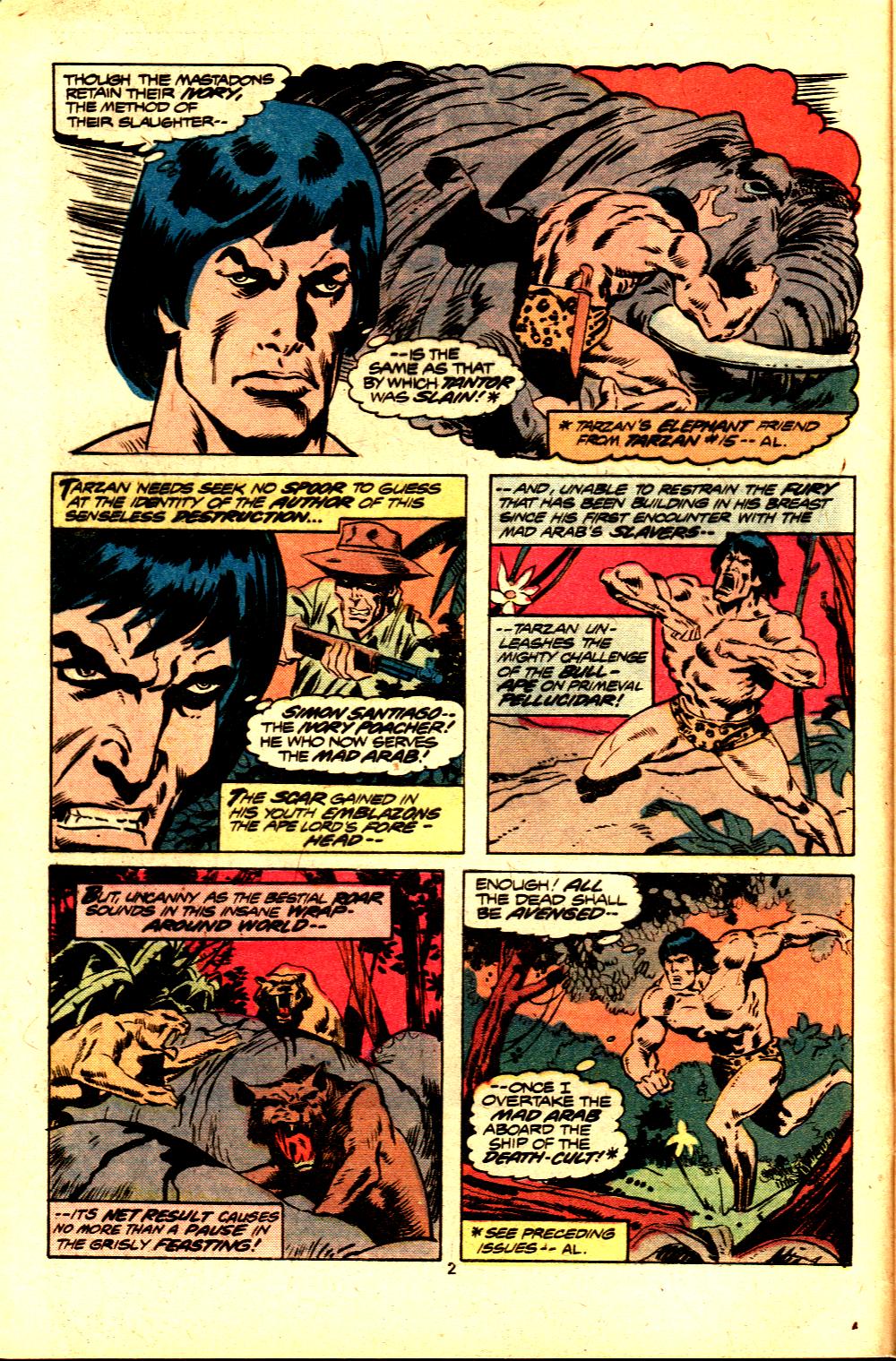 Read online Tarzan (1977) comic -  Issue #20 - 3