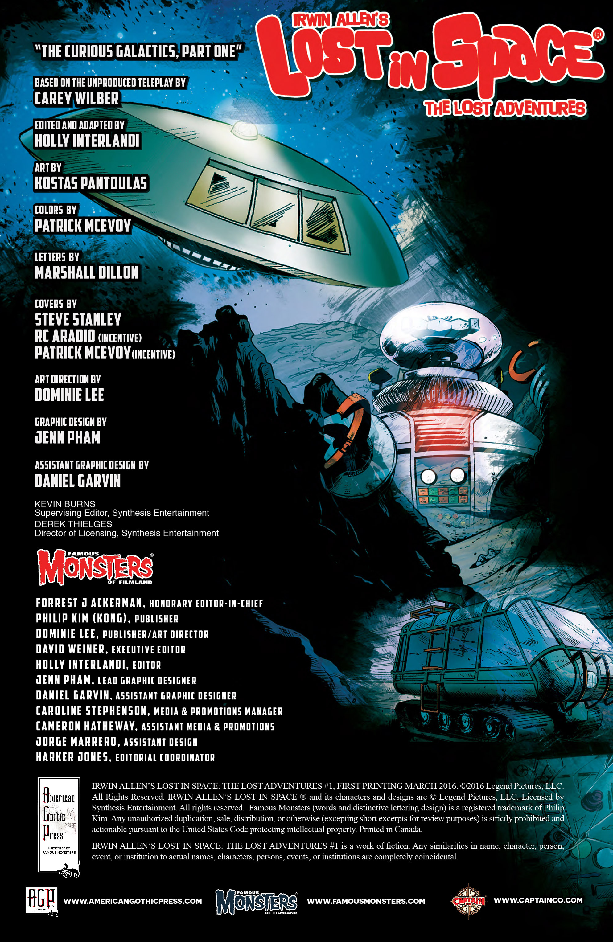 Read online Irwin Allen's Lost In Space: The Lost Adventures comic -  Issue #1 - 2
