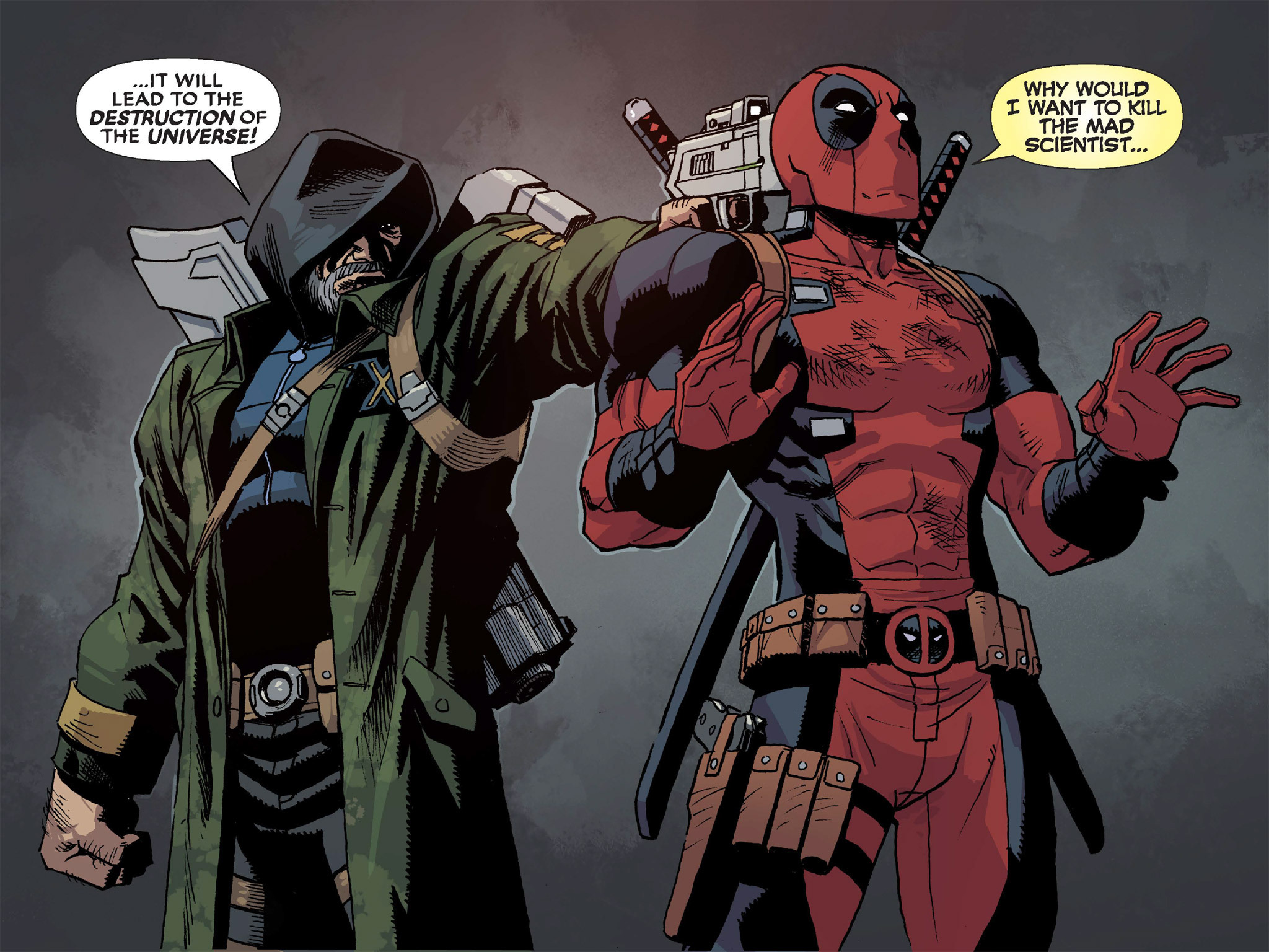 Read online Deadpool & Cable: Split Second Infinite Comic comic -  Issue #1 - 50