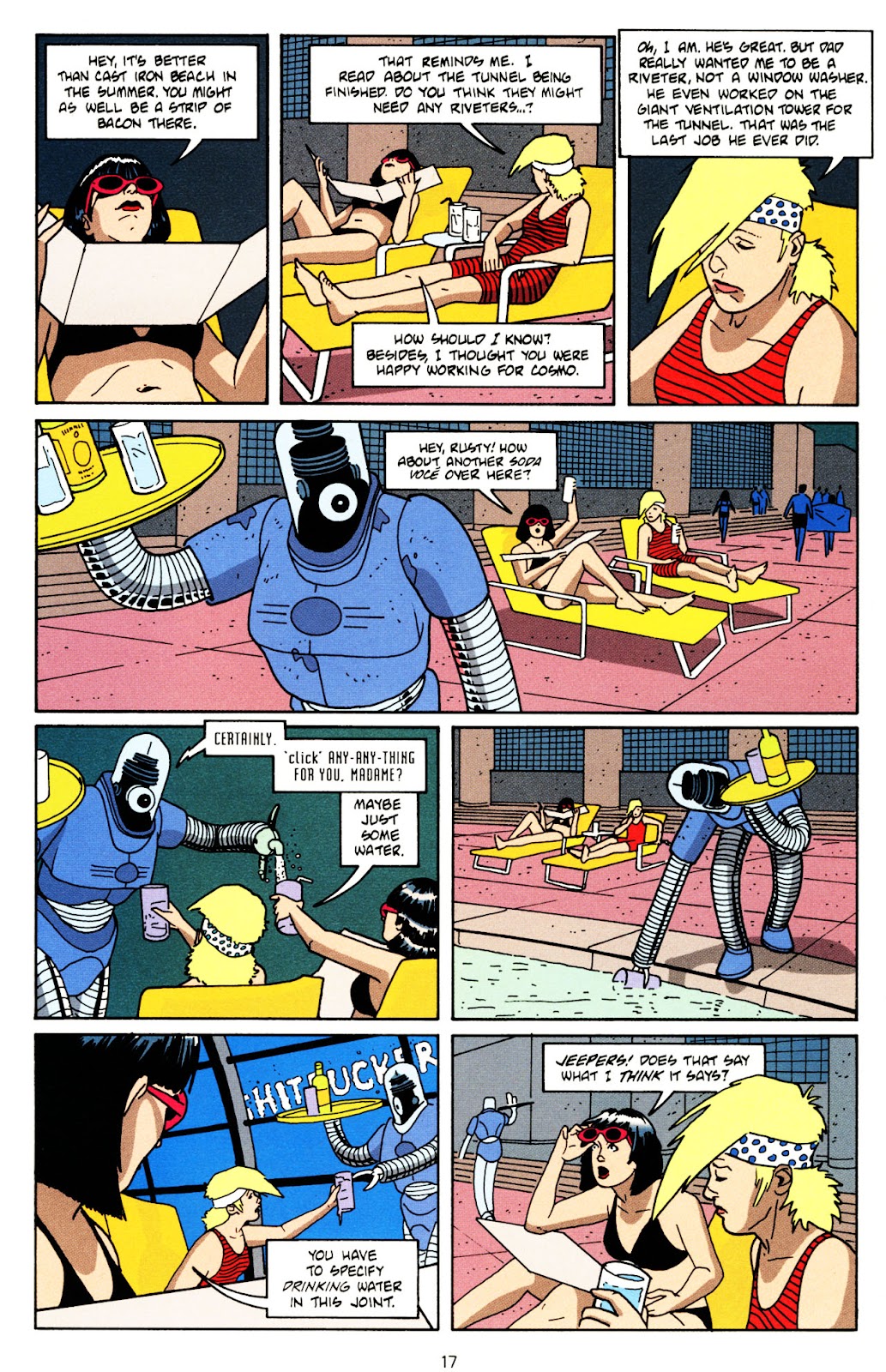 Terminal City: Aerial Graffiti issue 1 - Page 18