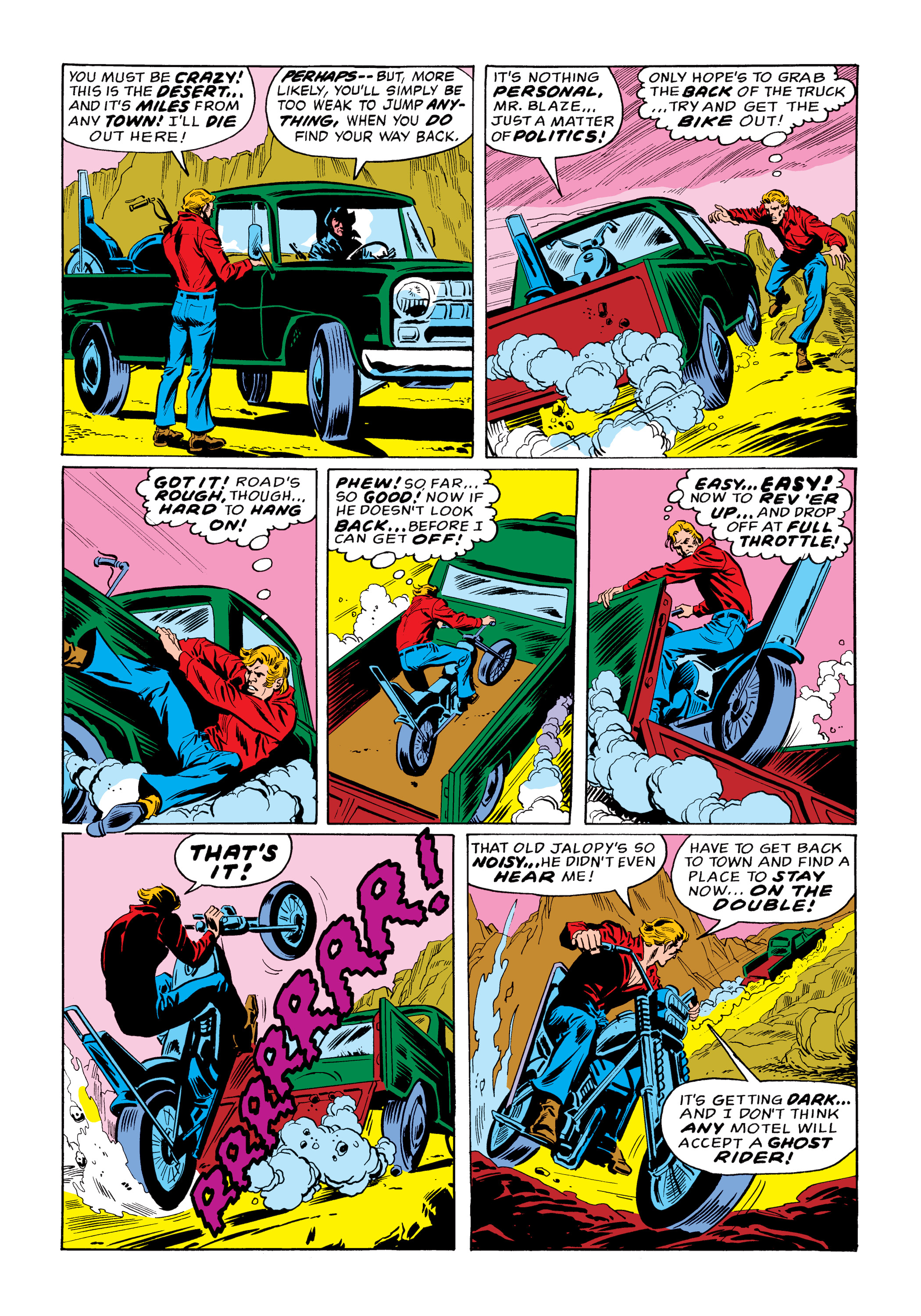 Read online Marvel Masterworks: Ghost Rider comic -  Issue # TPB 1 (Part 1) - 86