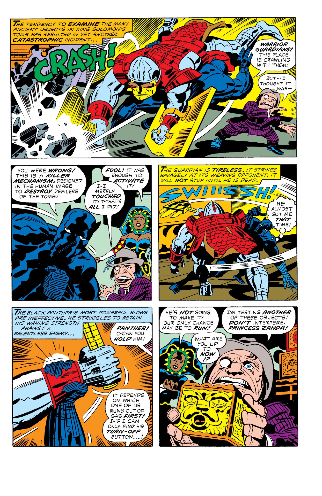 Read online Marvel Masterworks: The Black Panther comic -  Issue # TPB 2 - 61