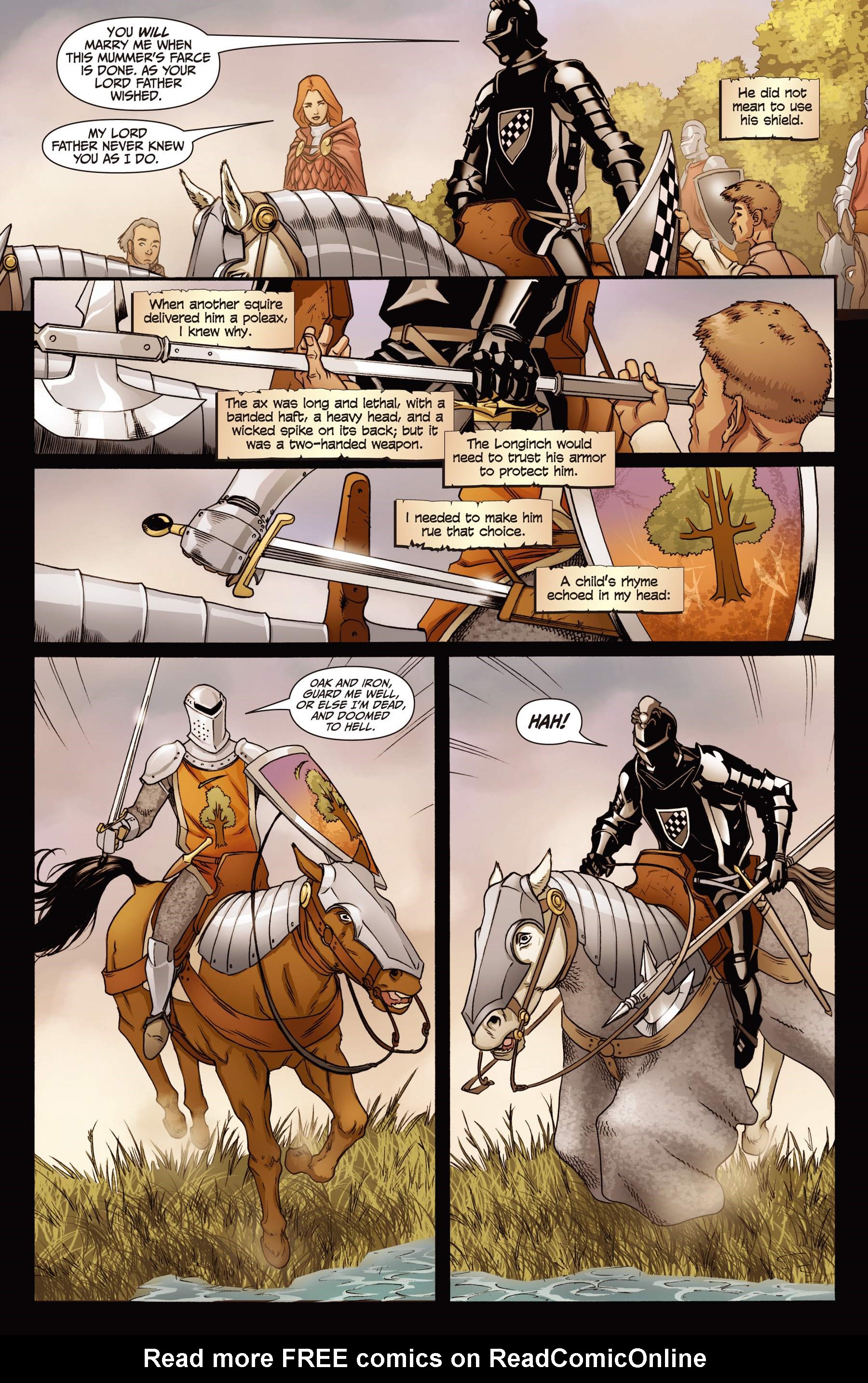 Read online The Sworn Sword: The Graphic Novel comic -  Issue # Full - 134