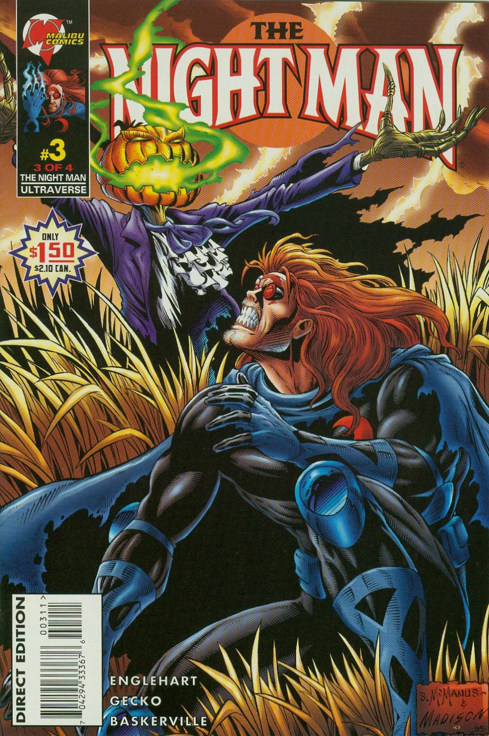 Read online The Night Man (1995) comic -  Issue #3 - 1
