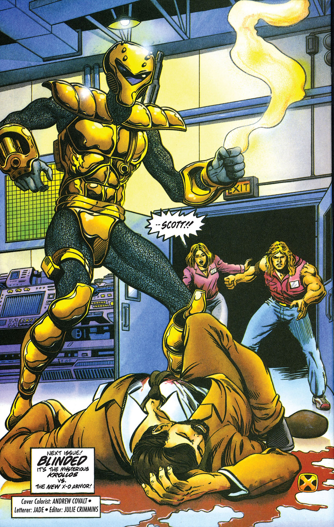 Read online X-O Manowar (1992) comic -  Issue #31 - 22