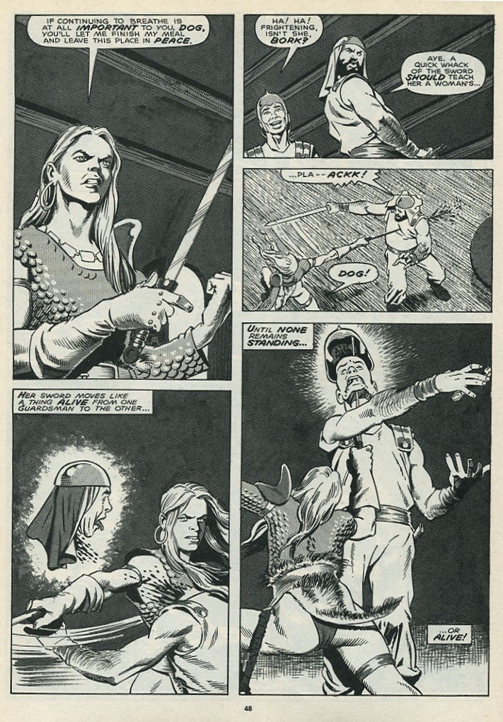 The Savage Sword Of Conan issue 172 - Page 50
