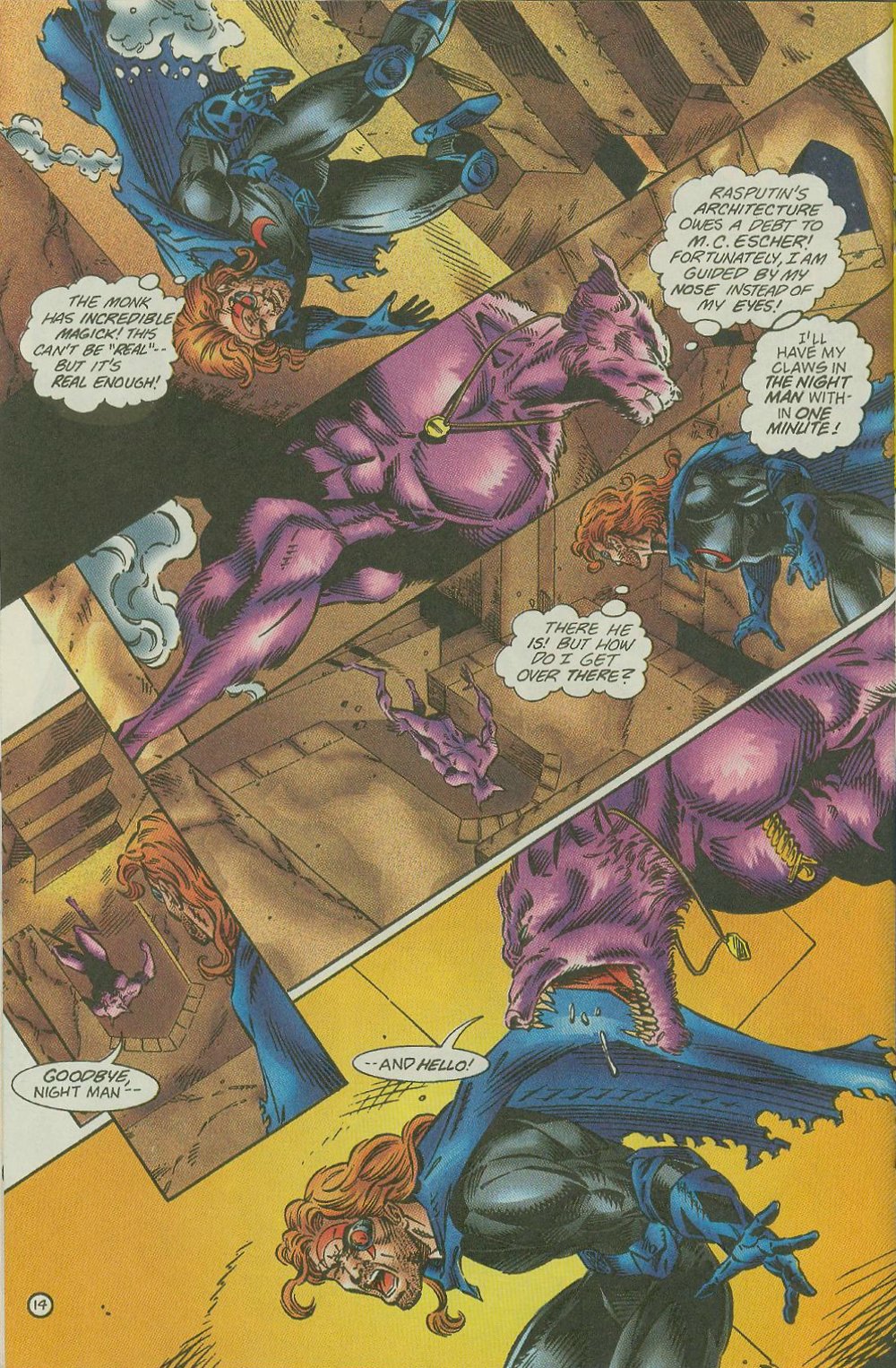 Read online The Night Man (1995) comic -  Issue #2 - 15